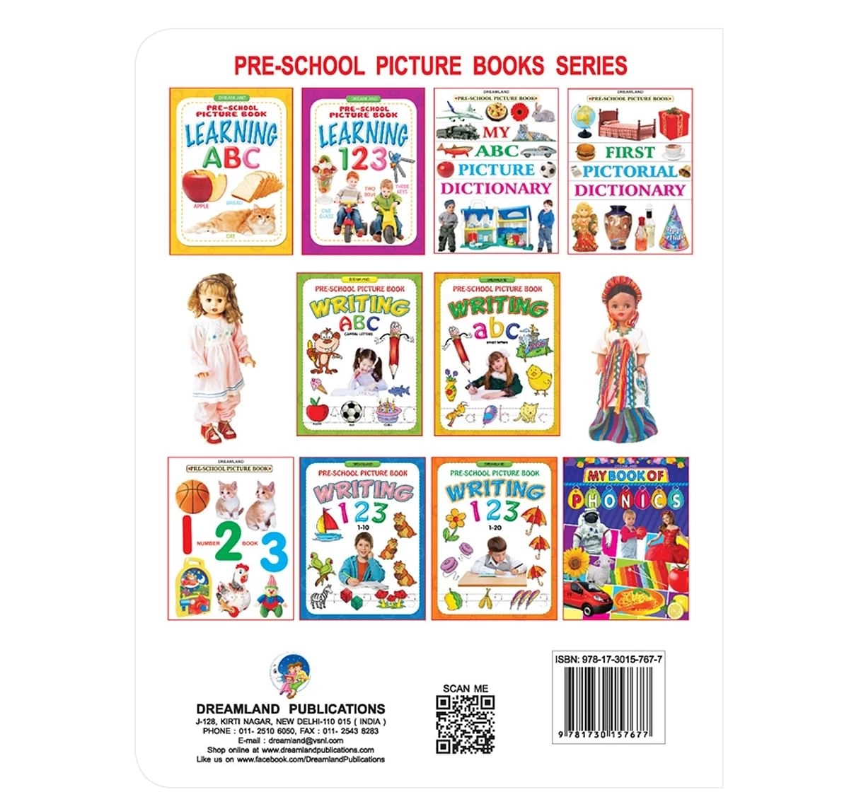 Dreamland Paper Back First Pictorial Dictionary Early Learning Book for kids 2Y+, Multicolour