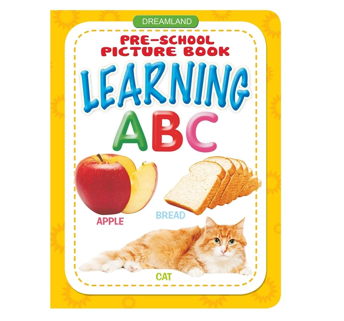 Dreamland Paper Back ABC Early Learning Book for kids 2Y+, Multicolour
