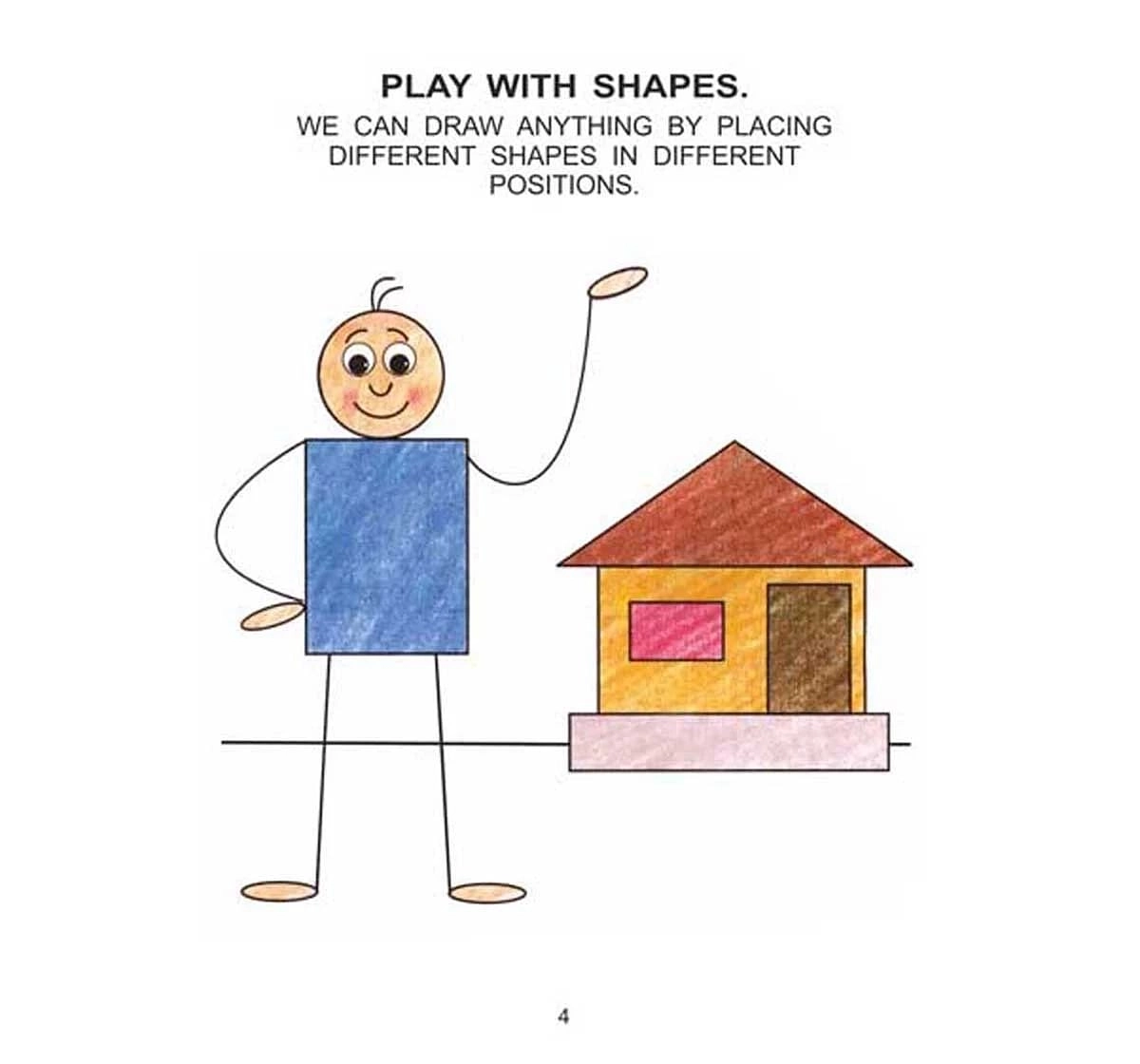 Dreamland Paper Back Easy Draw Step By Step Part 2 Drawing Book for kids 3Y+, Multicolour