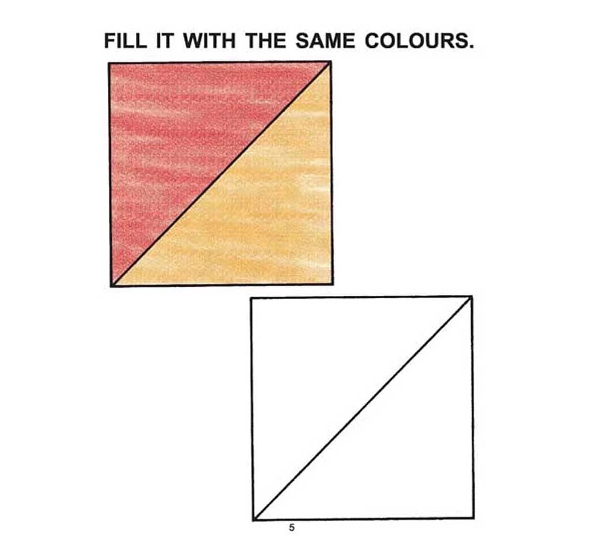 Dreamland Paper Back Colour With Crayons Part 1 Drawing Book for kids 3Y+, Multicolour