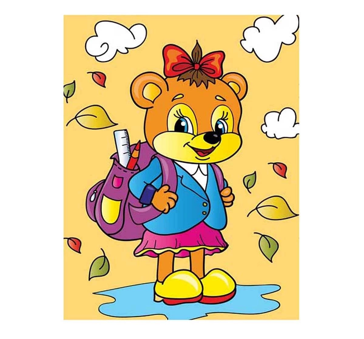 Dreamland Paper Back Funny Colouring Book Part 2 for kids 3Y+, Multicolour