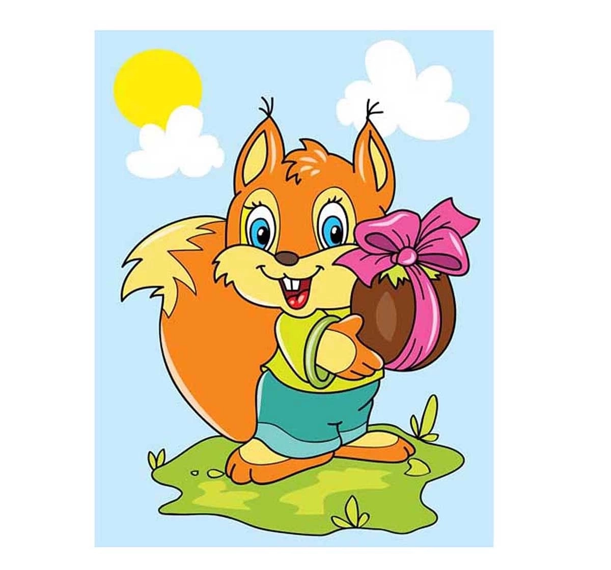 Dreamland Paper Back Funny Colouring Book Part 2 for kids 3Y+, Multicolour