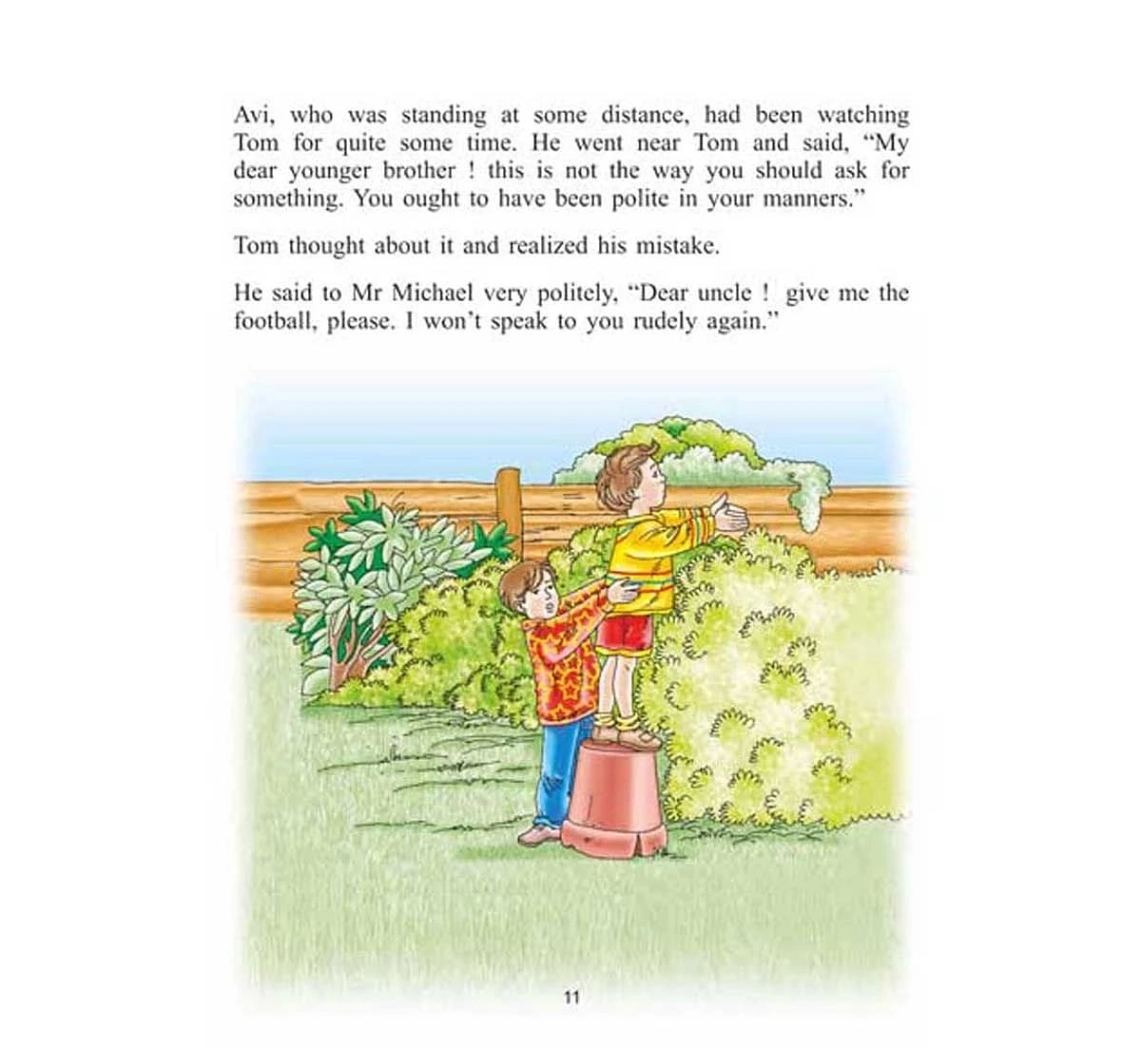 Dreamland Paper Back Character Building Please Story Books for kids 5Y+, Multicolour