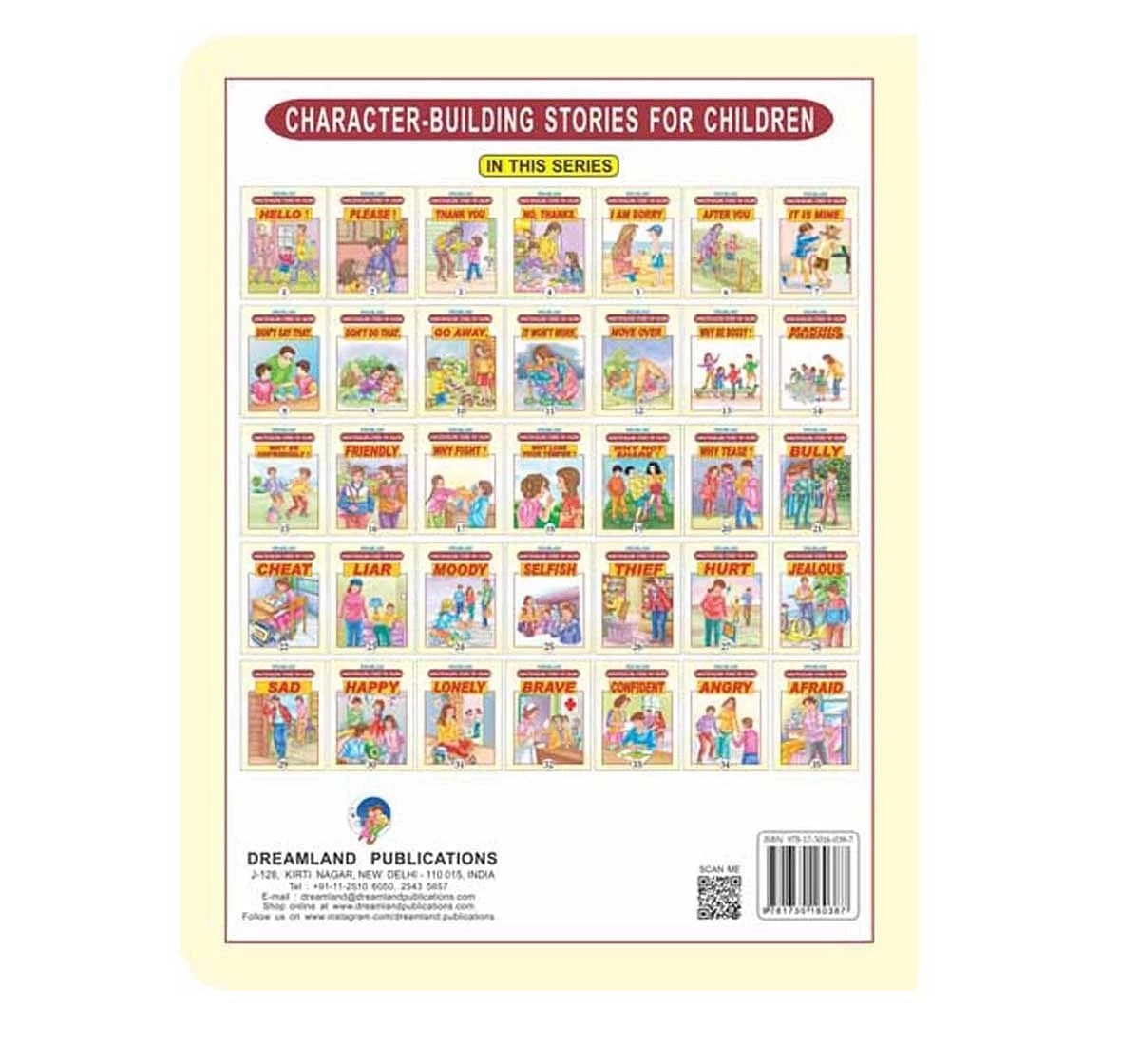 Dreamland Paper Back Character Building No Thanks Story Books for kids 5Y+, Multicolour