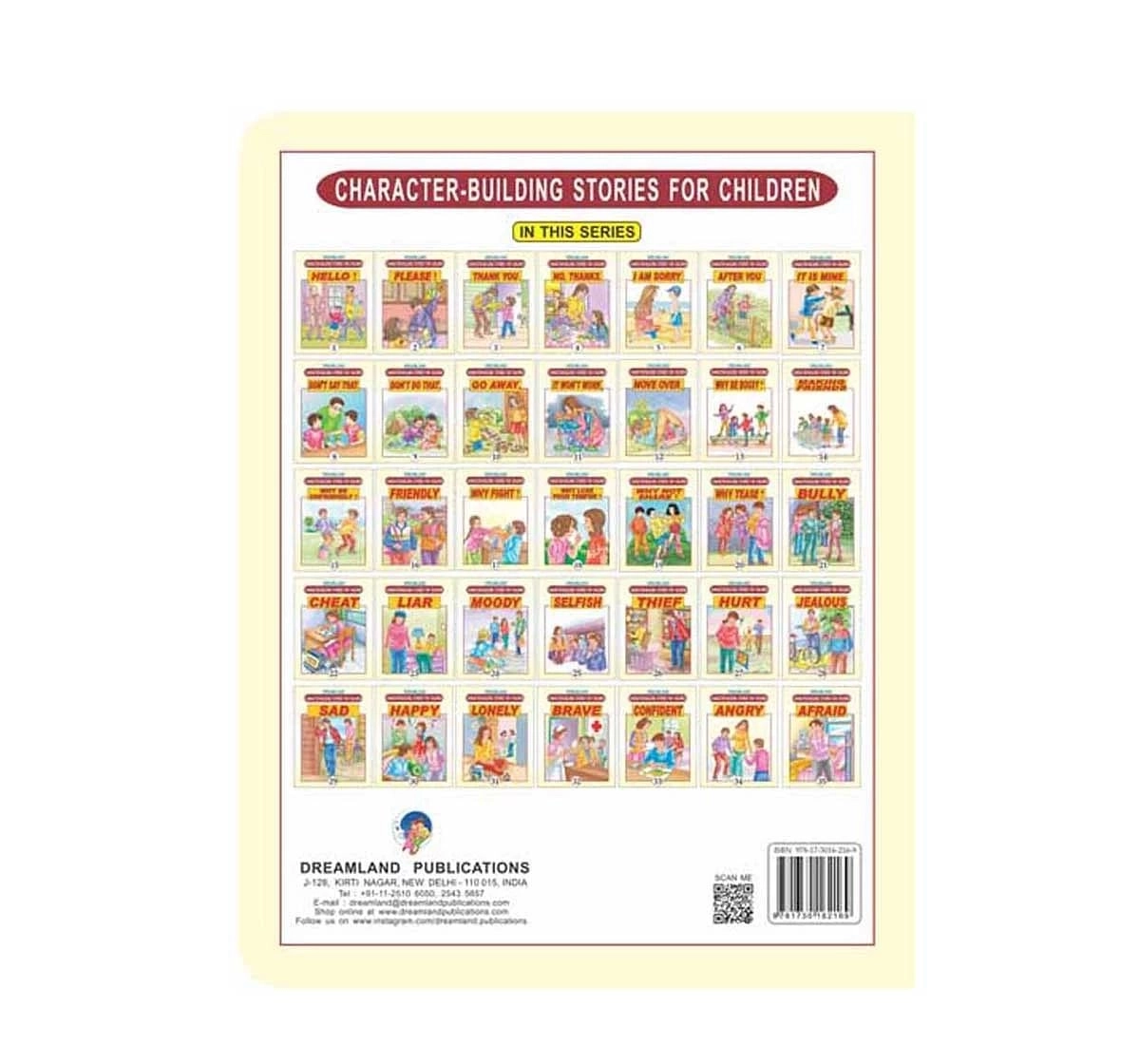 Dreamland Paper Back Character Building Cheat Story Books for kids 5Y+, Multicolour