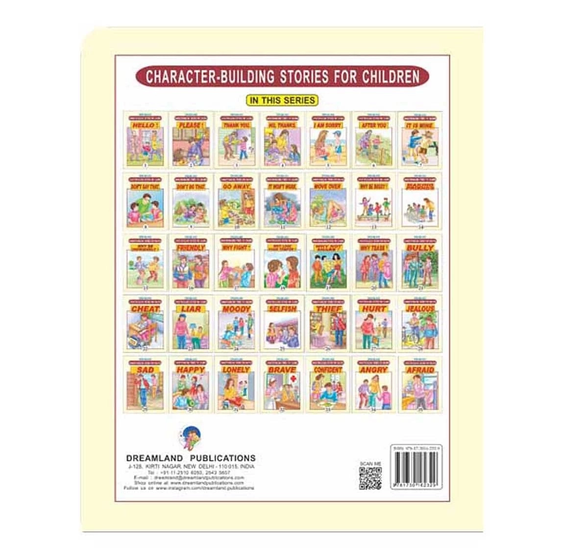 Dreamland Paper Back Character Building Moody Story Books for kids 5Y+, Multicolour