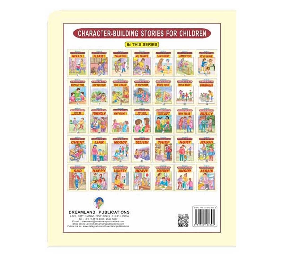 Dreamland Paper Back Character Building Angry Story Books for kids 5Y+, Multicolour