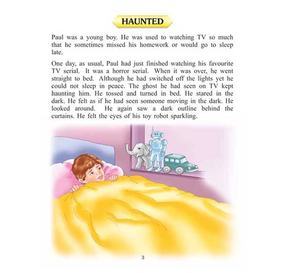 Dreamland Paper Back Character Building Afraid Story Books for kids 5Y+, Multicolour