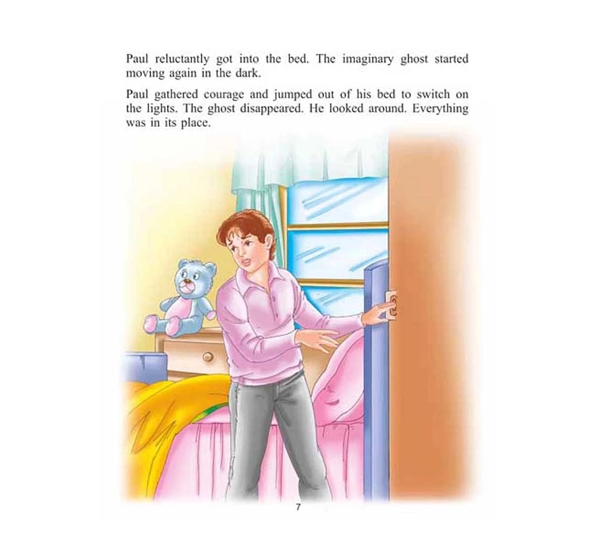 Dreamland Paper Back Character Building Afraid Story Books for kids 5Y+, Multicolour