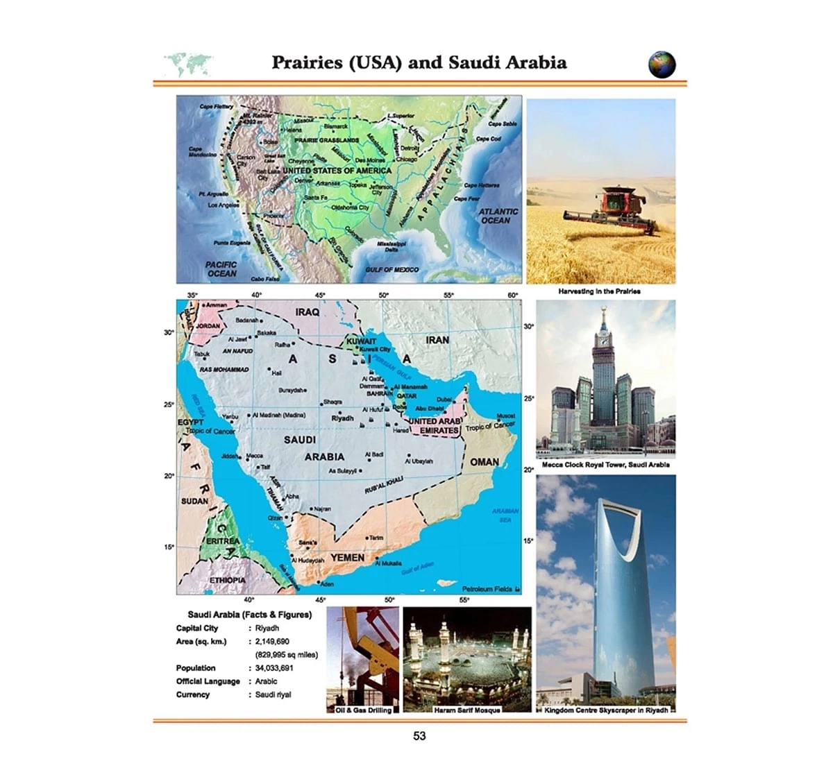 Dreamland Paper Back World Atlas for Primary Book for kids 7Y+, Multicolour