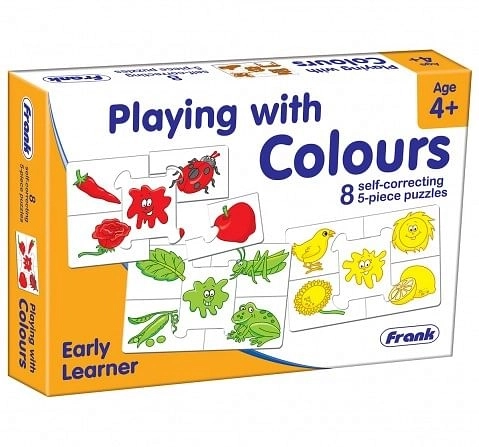 Frank Playing With Colours Puzzles for Kids age 4Y+ 
