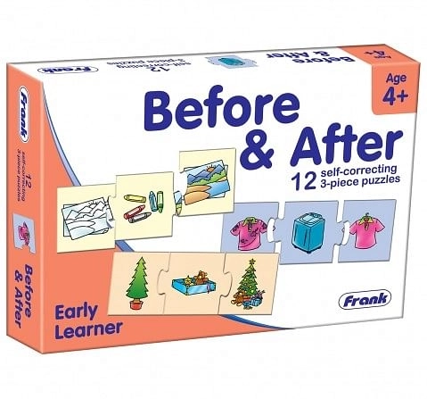 Frank Before After Puzzles for Kids age 4Y+ 