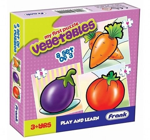 Frank My First Vegetables Puzzle, 3Y+