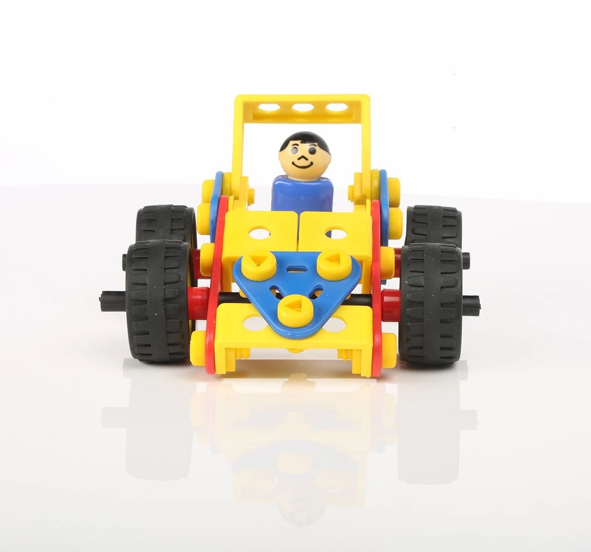 Mechanix Grand Prix Plastic Engineering Construction Cars Set, Multicolour, 3Y+