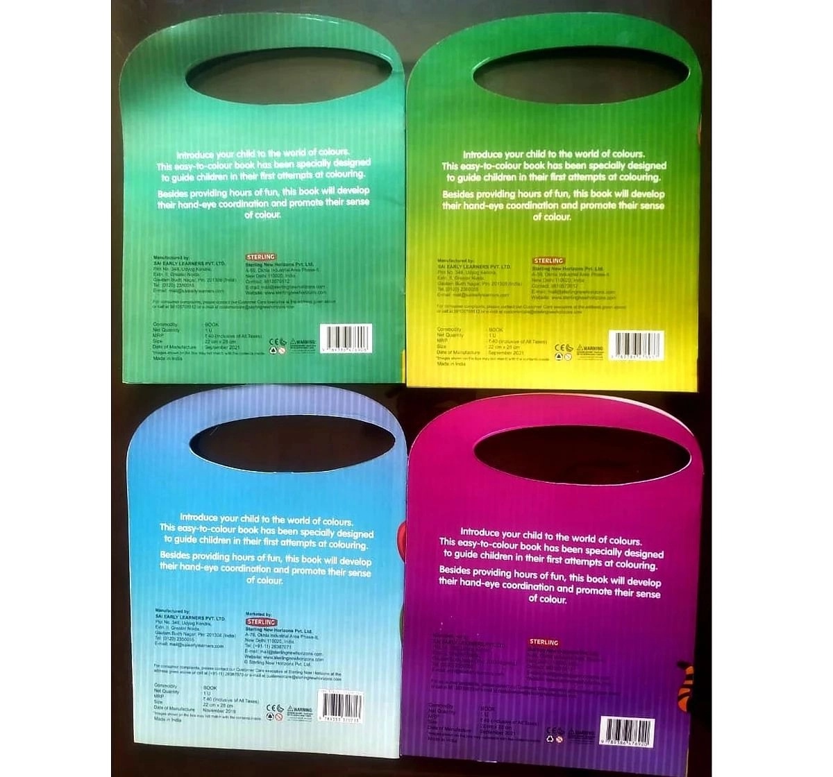 I Toys Bumper Copy Colour Knowledge Book Multicolour 3Y+