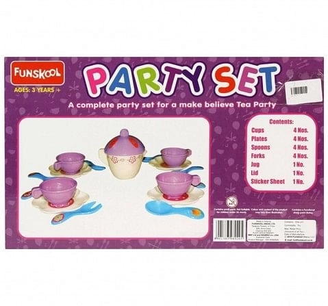 Giggles Party Set Sturdy & Washable Utensil Set for Kids age 3Y+