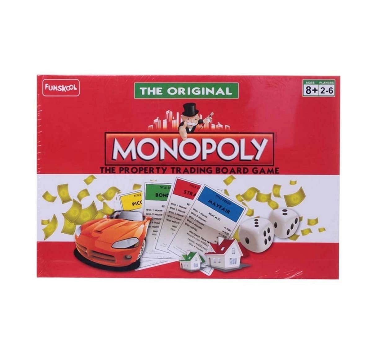 Funskool Monopoly Original Board Games for Kids age 8Y+ 