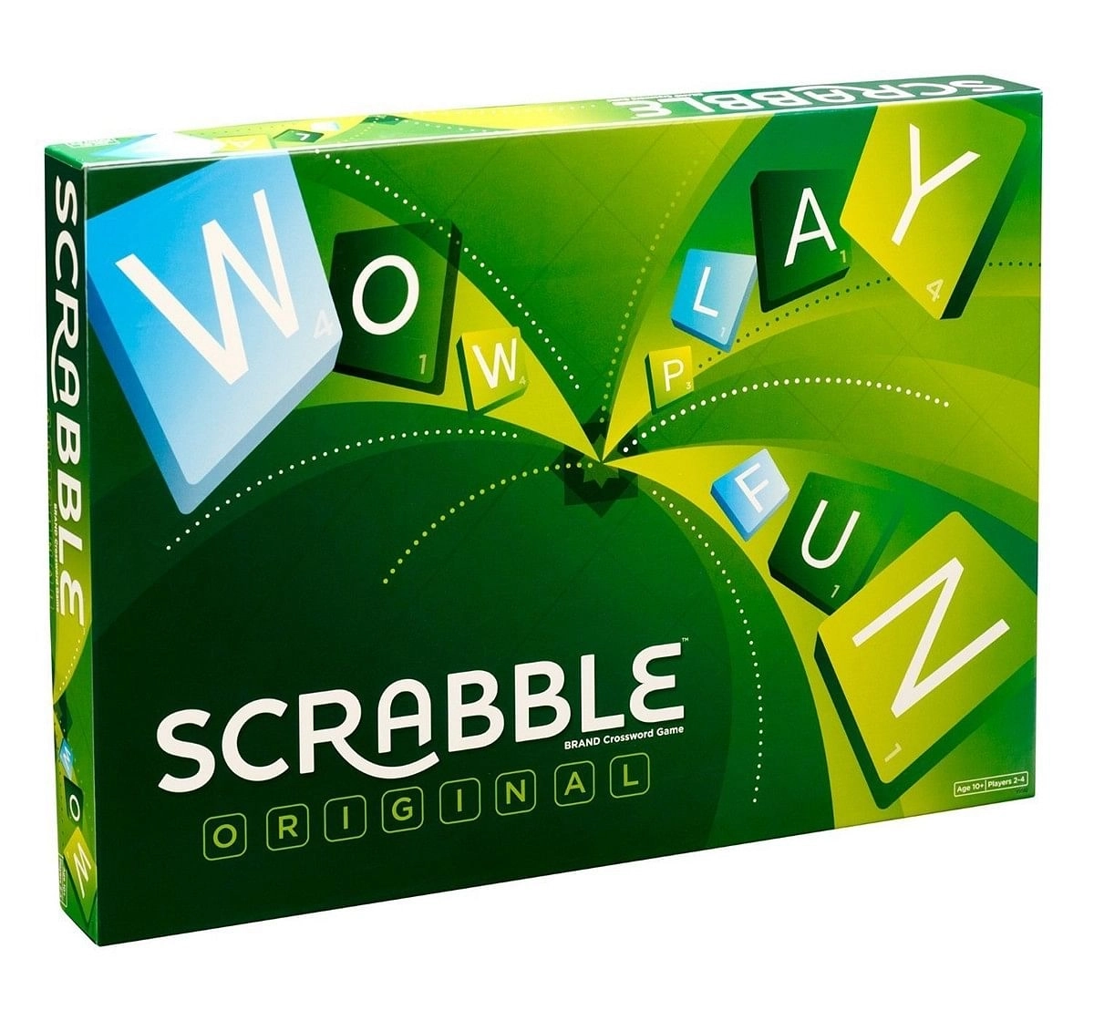 Mattel Scrabble Board Game, Strategic Gameplay, World's Most Popular Word Game, Age 10Y+
