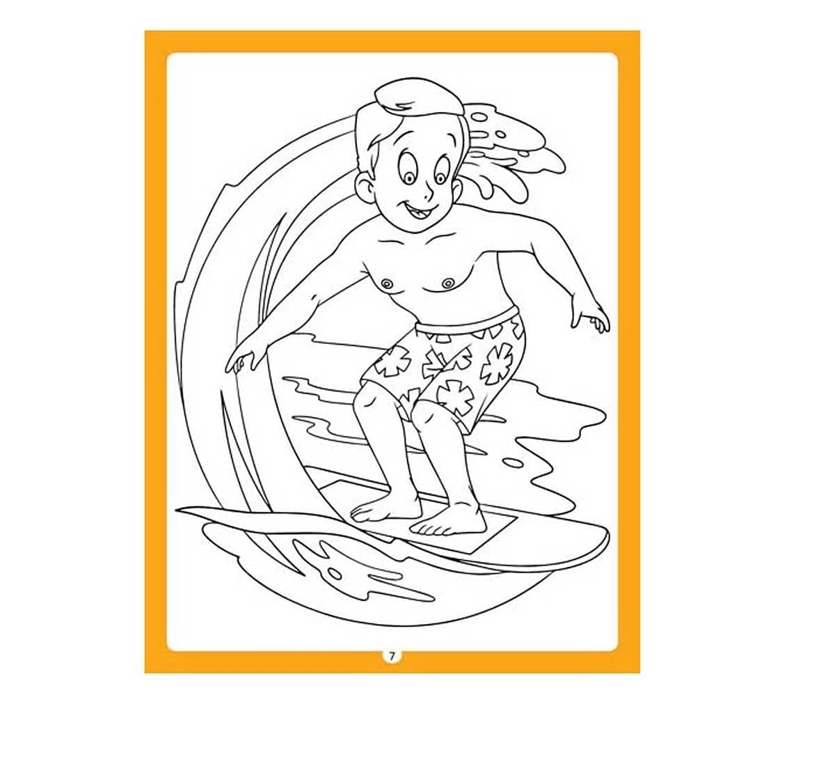 Dreamland Paper Back My New Colouring Book Part 4 for kids 3Y+, Multicolour