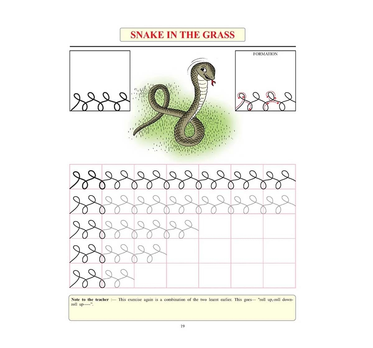 Dreamland Paper Back Lines and Curves Pattern Writing Part 1 Book for kids 3Y+, Multicolour