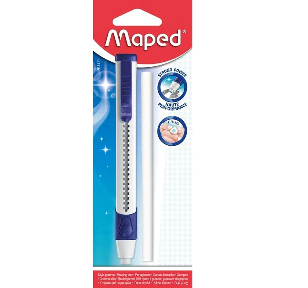 Maped gomme Essentials Soft, couleurs assorties