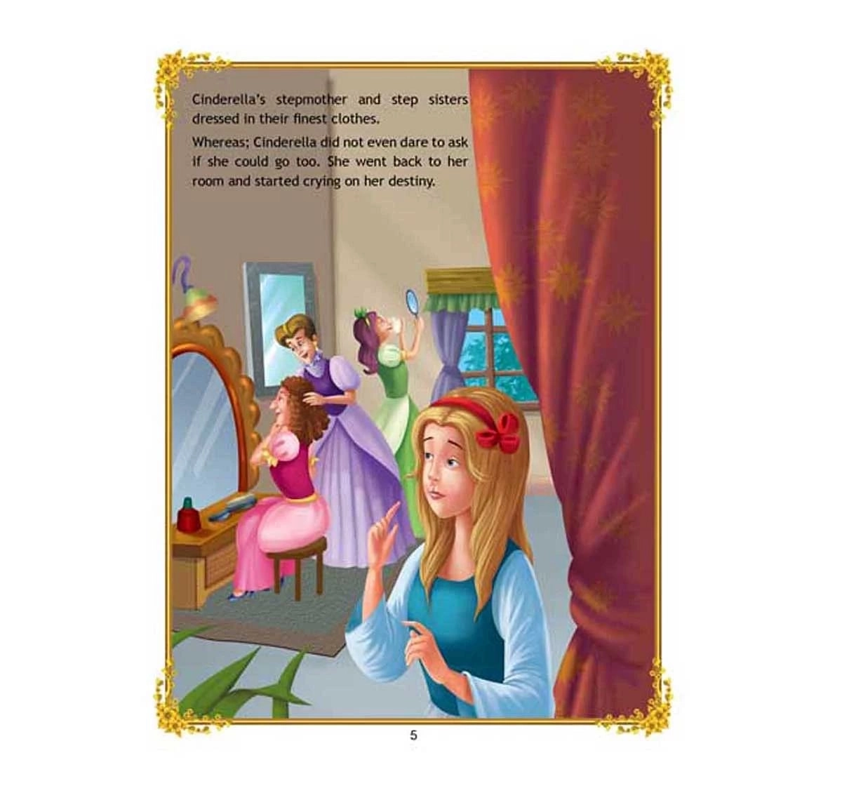 Dreamland Paper Back Cinderella Story Books for kids 2Y+, Multicolour