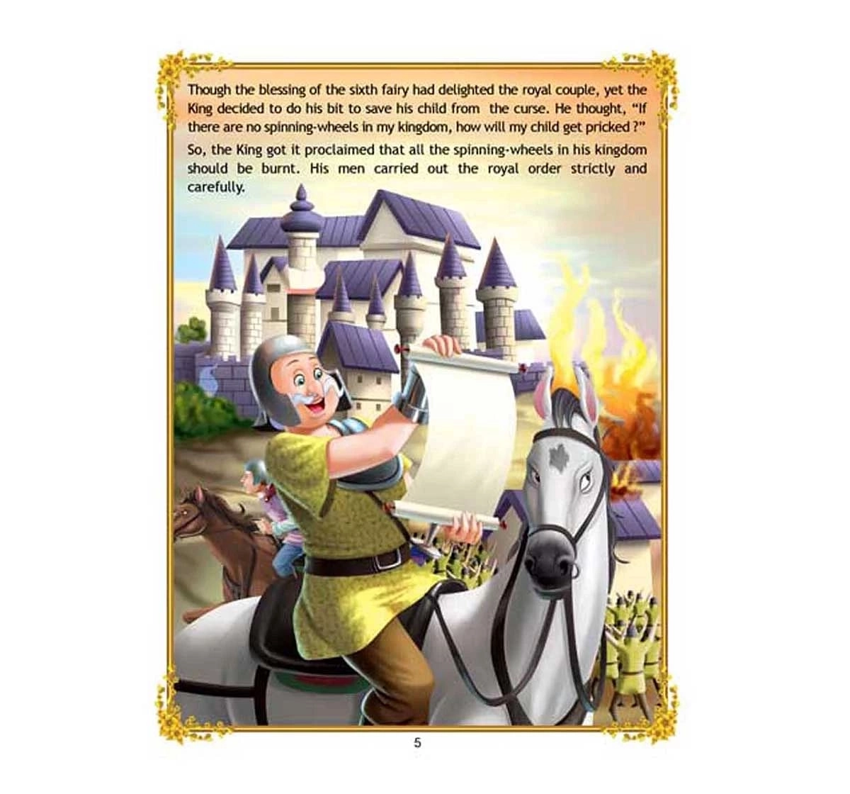 Dreamland Paper Back the Sleeping Beauty Story Books for kids 2Y+, Multicolour