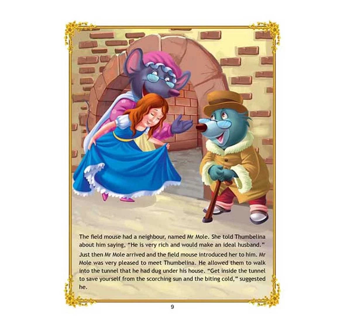 Dreamland Paper Back Thumbelina Story Books for kids 2Y+, Multicolour
