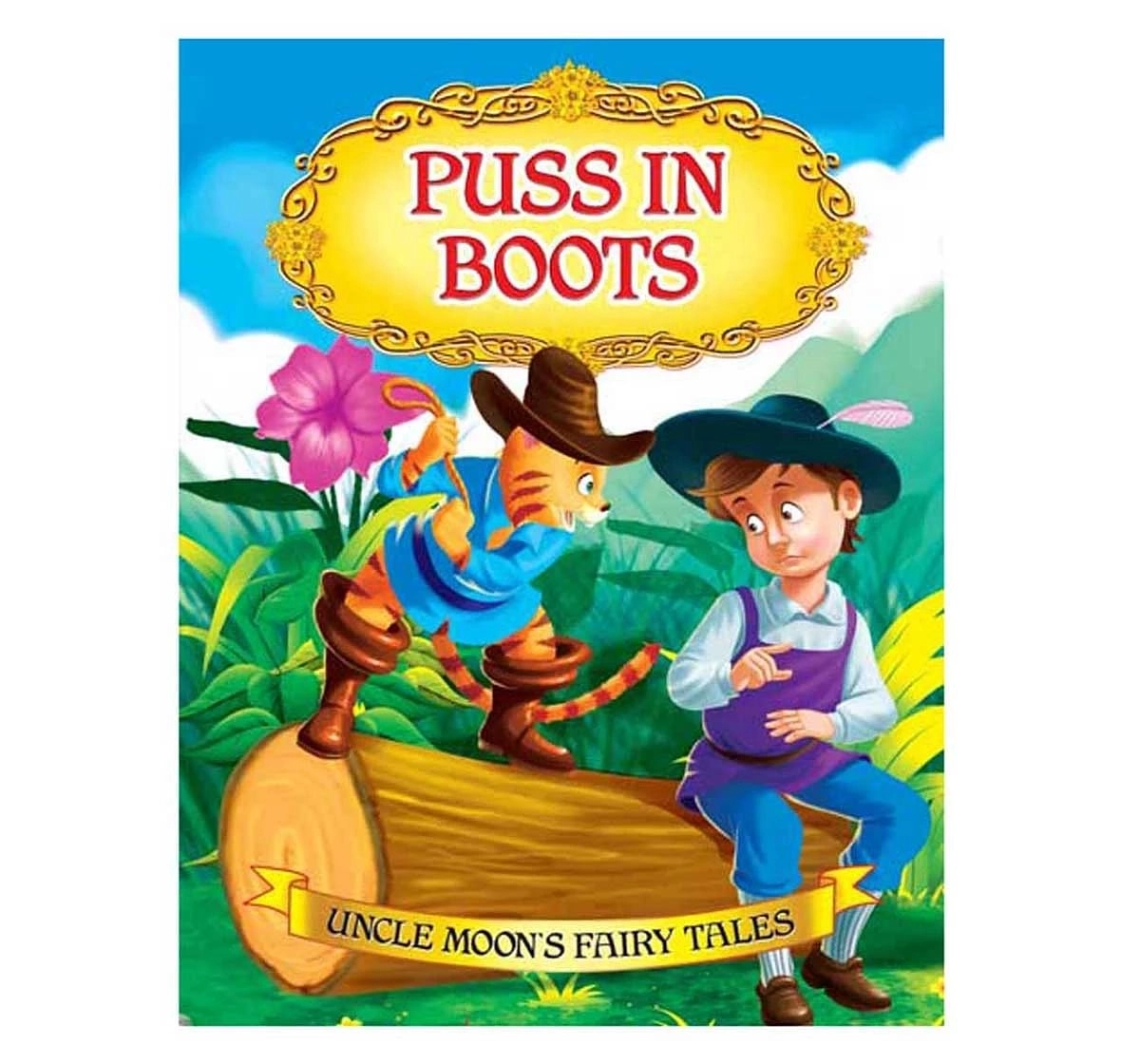 Dreamland Paper Back Puss Inboots Story Books for kids 2Y+, Multicolour