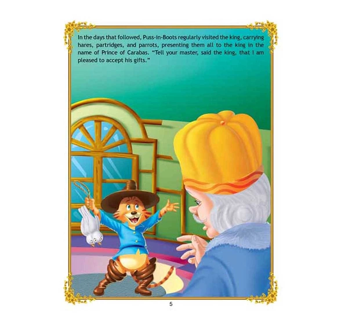 Dreamland Paper Back Puss Inboots Story Books for kids 2Y+, Multicolour