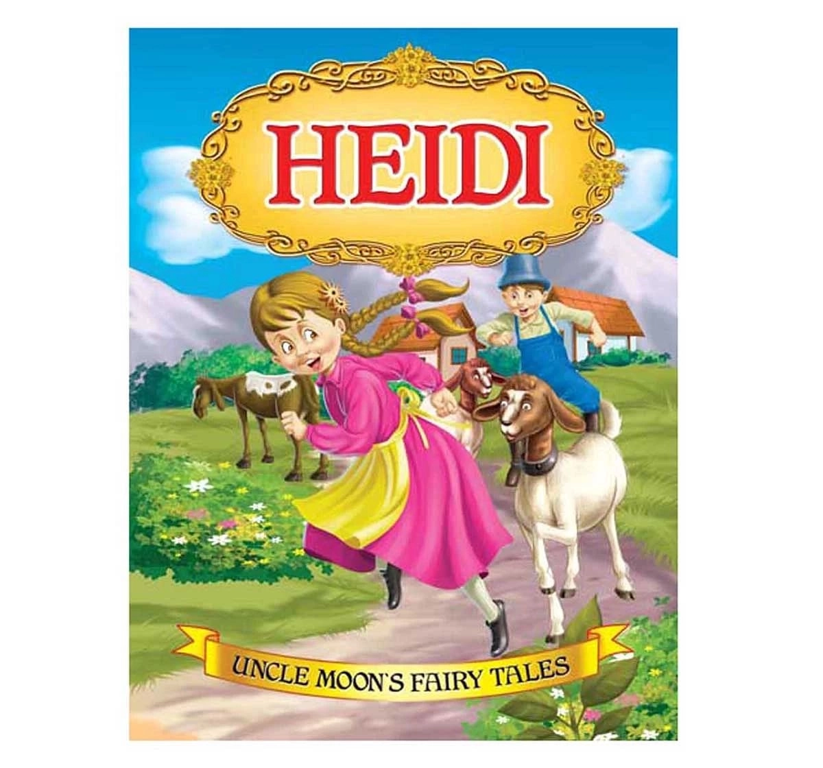 Dreamland Paper Back Heidi Story Books for kids 2Y+, Multicolour