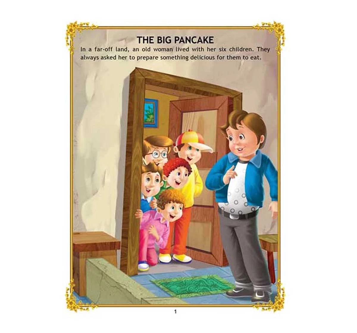 Dreamland Paper Back The Big Pancake Story Books for kids 2Y+, Multicolour