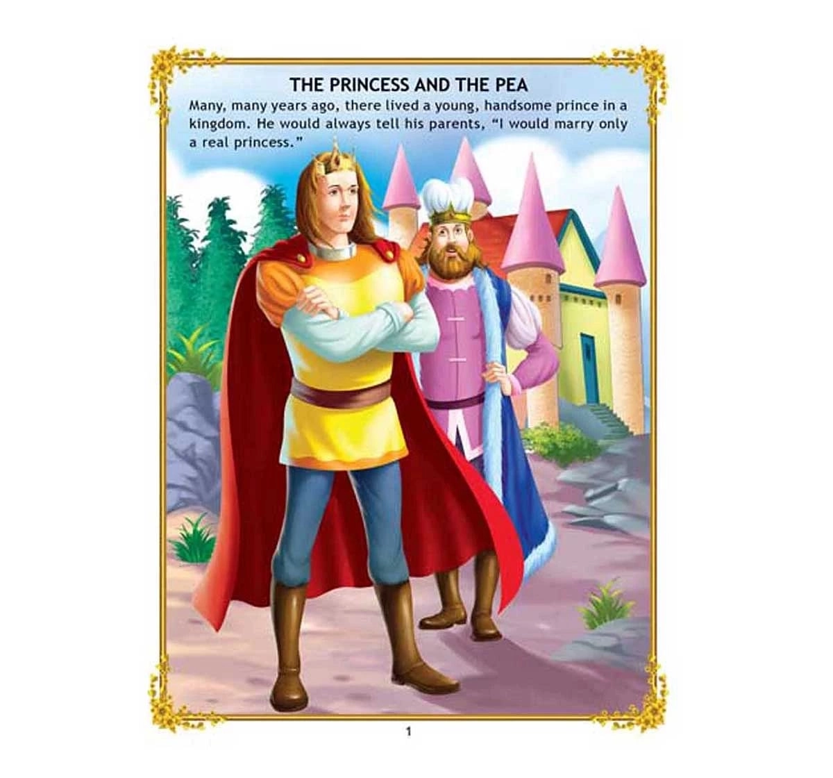 Dreamland Paper Back the Princess and the Pea Story Books for kids 2Y+, Multicolour