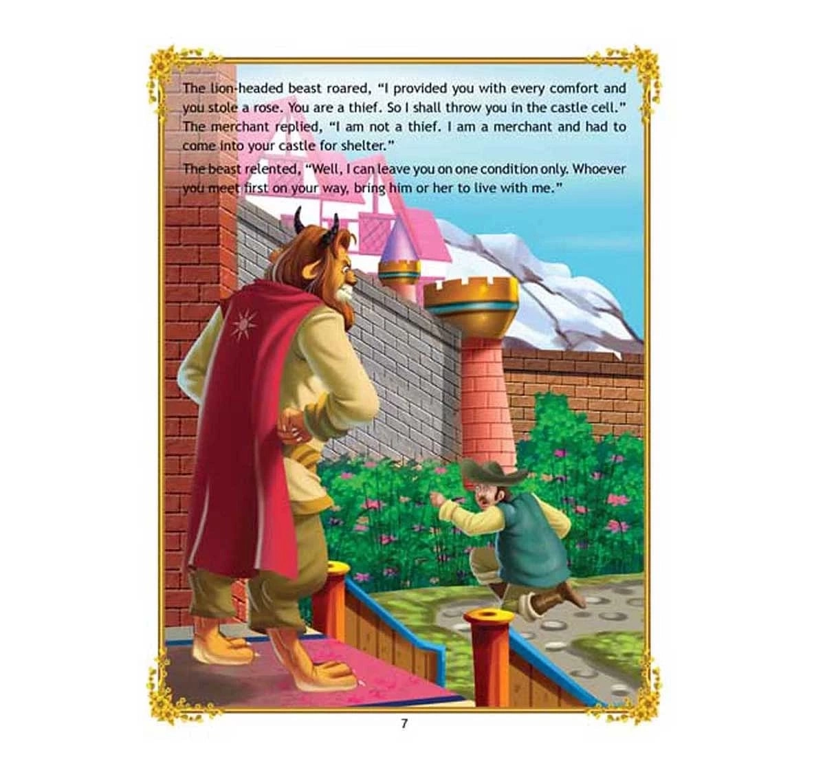 Dreamland Paper Back Beauty and the Beast Story Books for kids 2Y+, Multicolour
