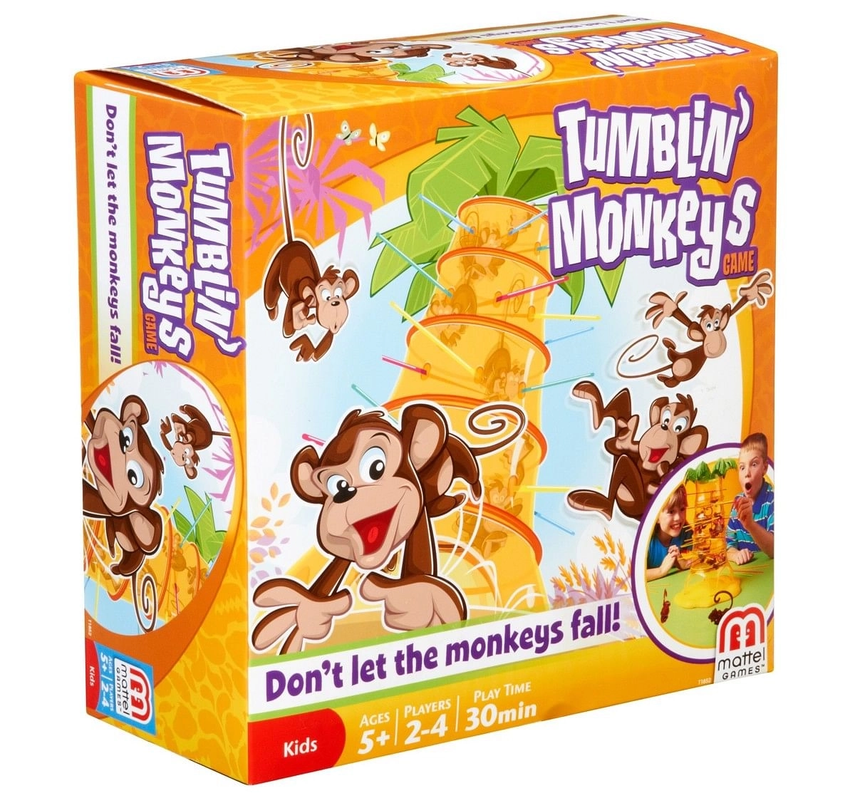 Tumblin Monkeys Game for Kids, 5Y+ (Multicolor)