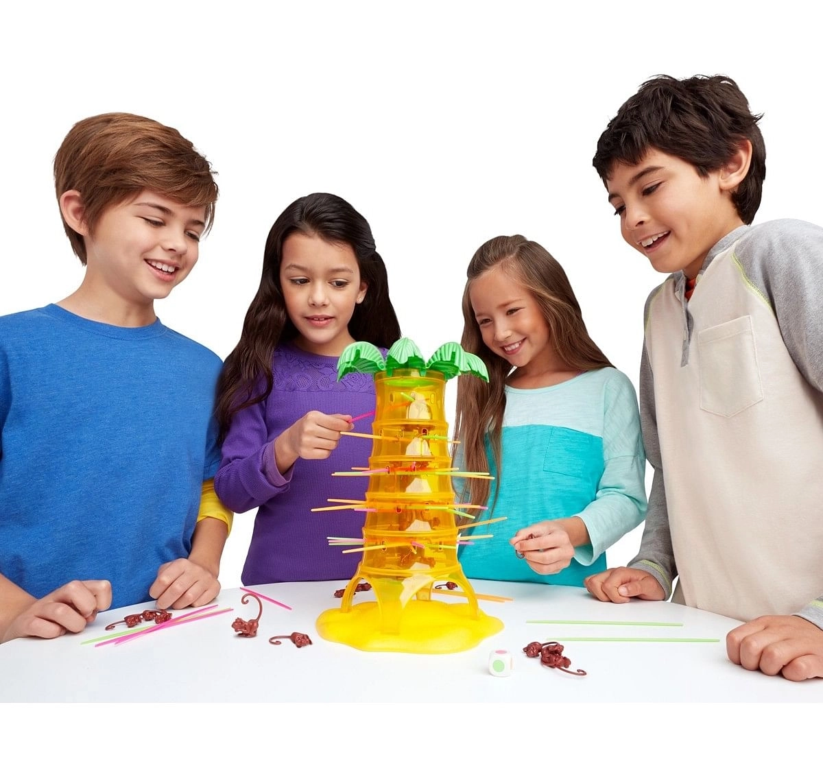 Tumblin Monkeys Game for Kids, 5Y+ (Multicolor)
