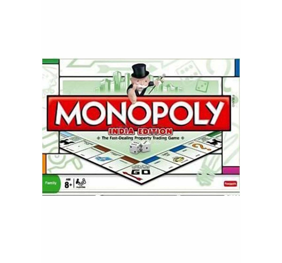 Funskool Monopoly India Edition Board Games for Kids age 8Y+ 