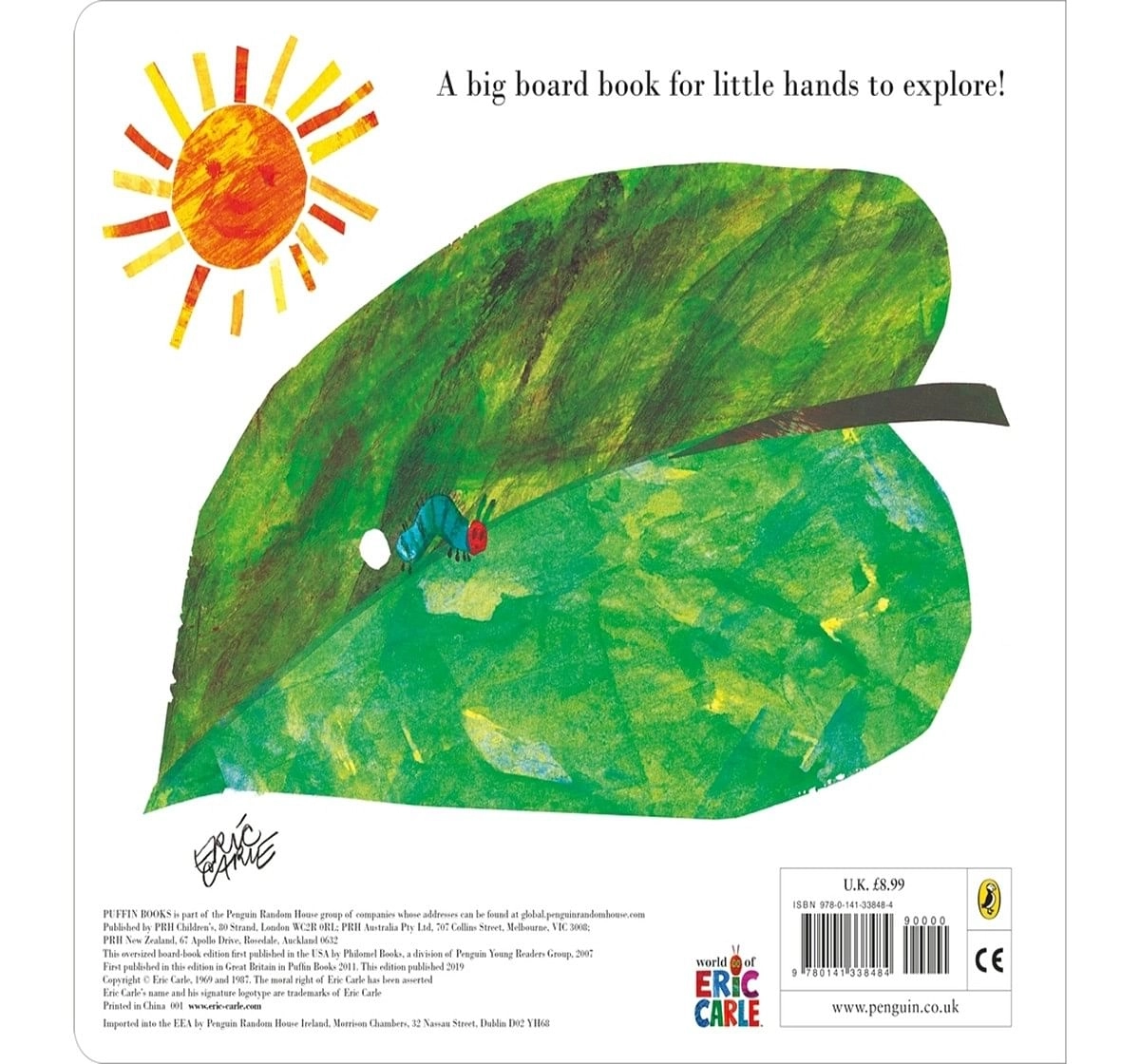 Very Hungry Caterpillar : Big Board B, 64 Pages Book by Carle, Eric, Hardback