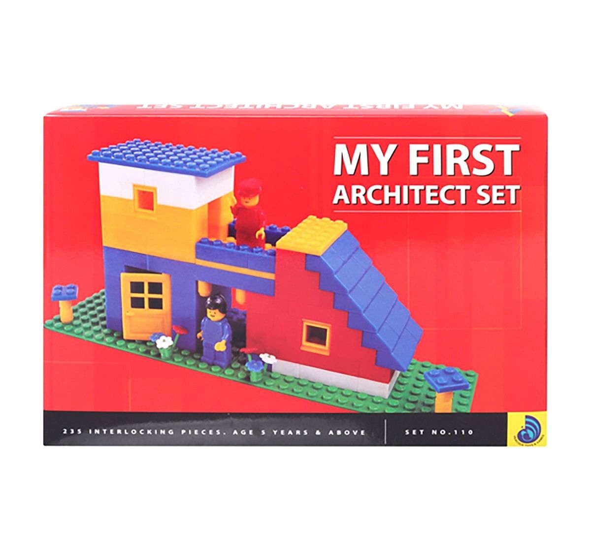 Peacock  My First Architect Set Generic Blocks for Kids age 5Y+ 
