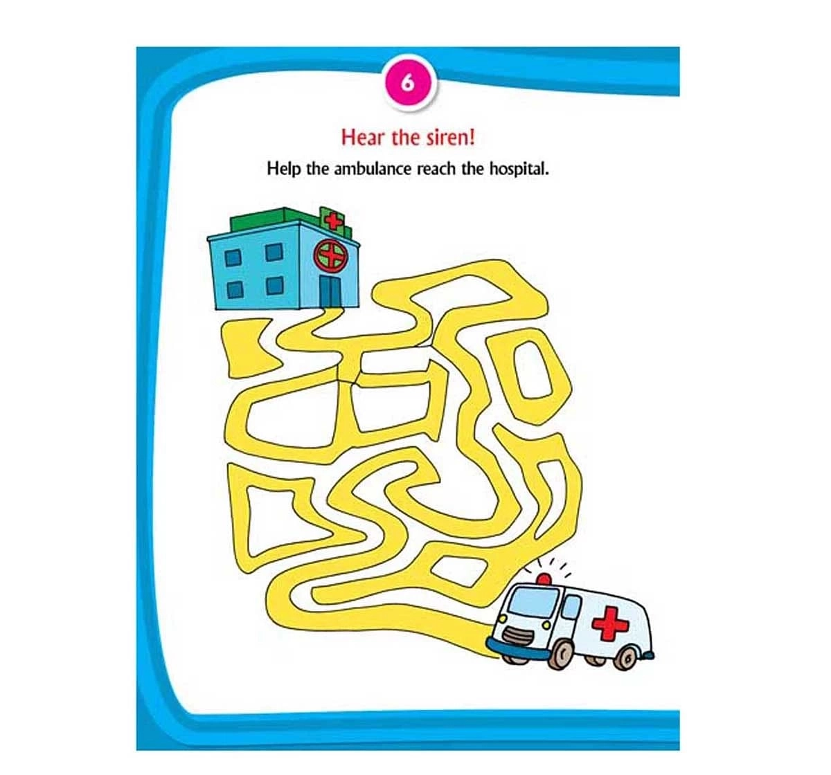 Dreamland Paper Back 1st Environment Activity Book for kids 3Y+, Multicolour