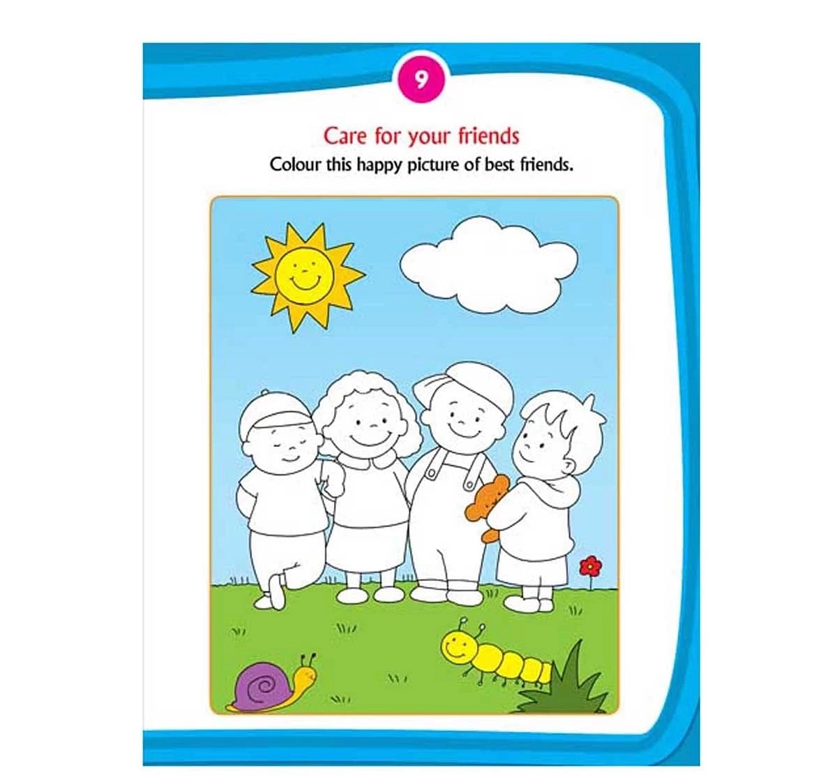 Dreamland Paper Back 1st Good Habit Activity Book for kids 3Y+, Multicolour