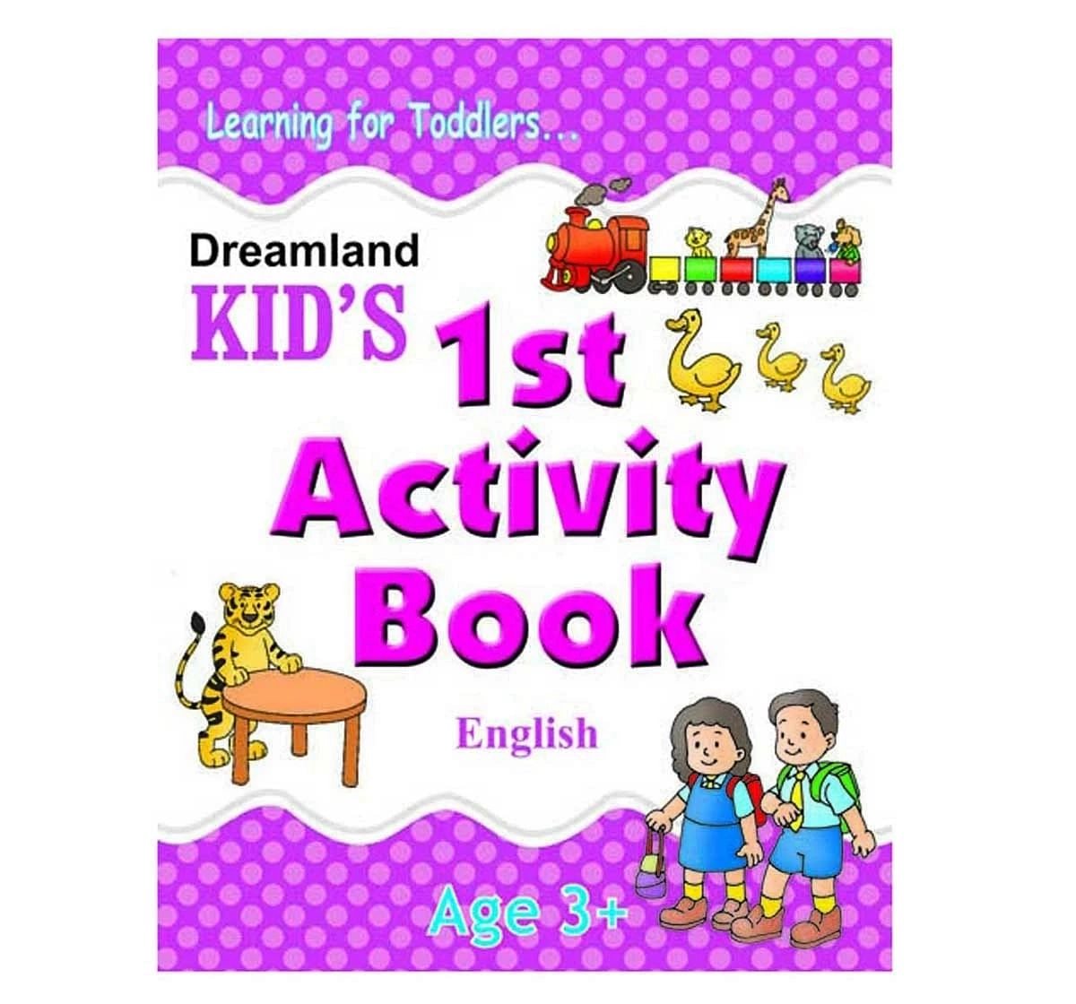 Dreamland Paper Back 1st English Activity Book for kids 3Y+, Multicolour
