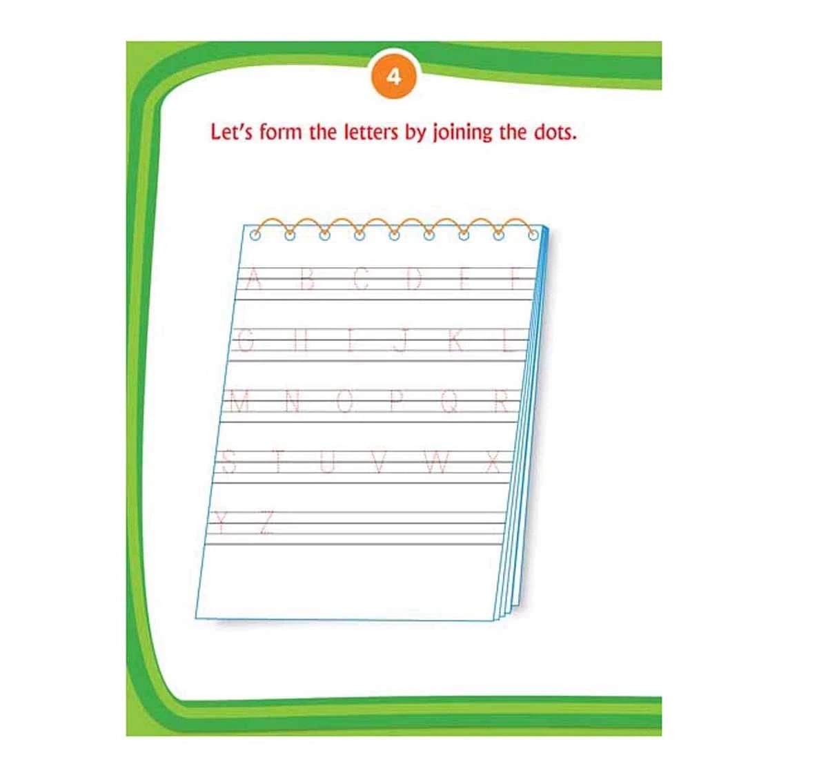 Dreamland Paper Back 2nd English Activity Book for kids 4Y+, Multicolour