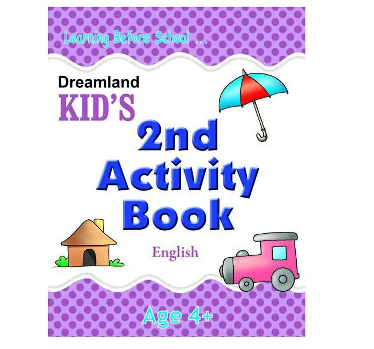 Dreamland Paper Back 2nd Maths Activity Book for kids 4Y+, Multicolour