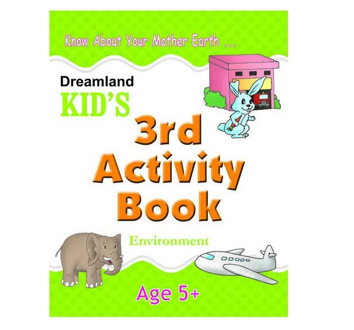 Dreamland Paper Back 3rd Environment Activity Book for kids 5Y+, Multicolour
