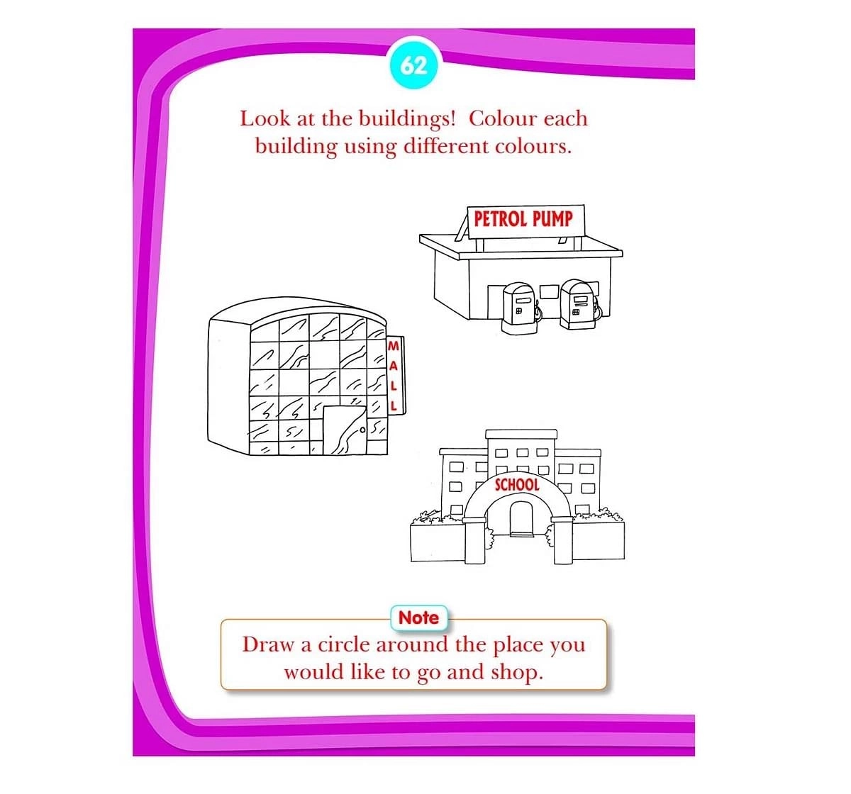 Dreamland Paper Back 3rd Environment Activity Book for kids 5Y+, Multicolour