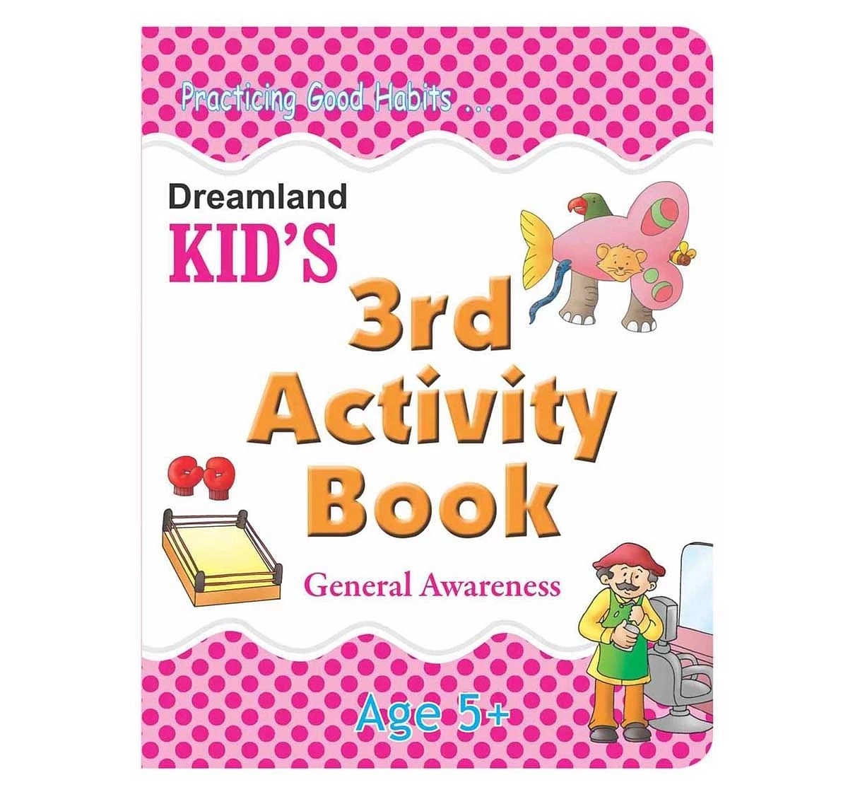Dreamland Paper Back 3rd Genral Awaress Activity Book for kids 5Y+, Multicolour