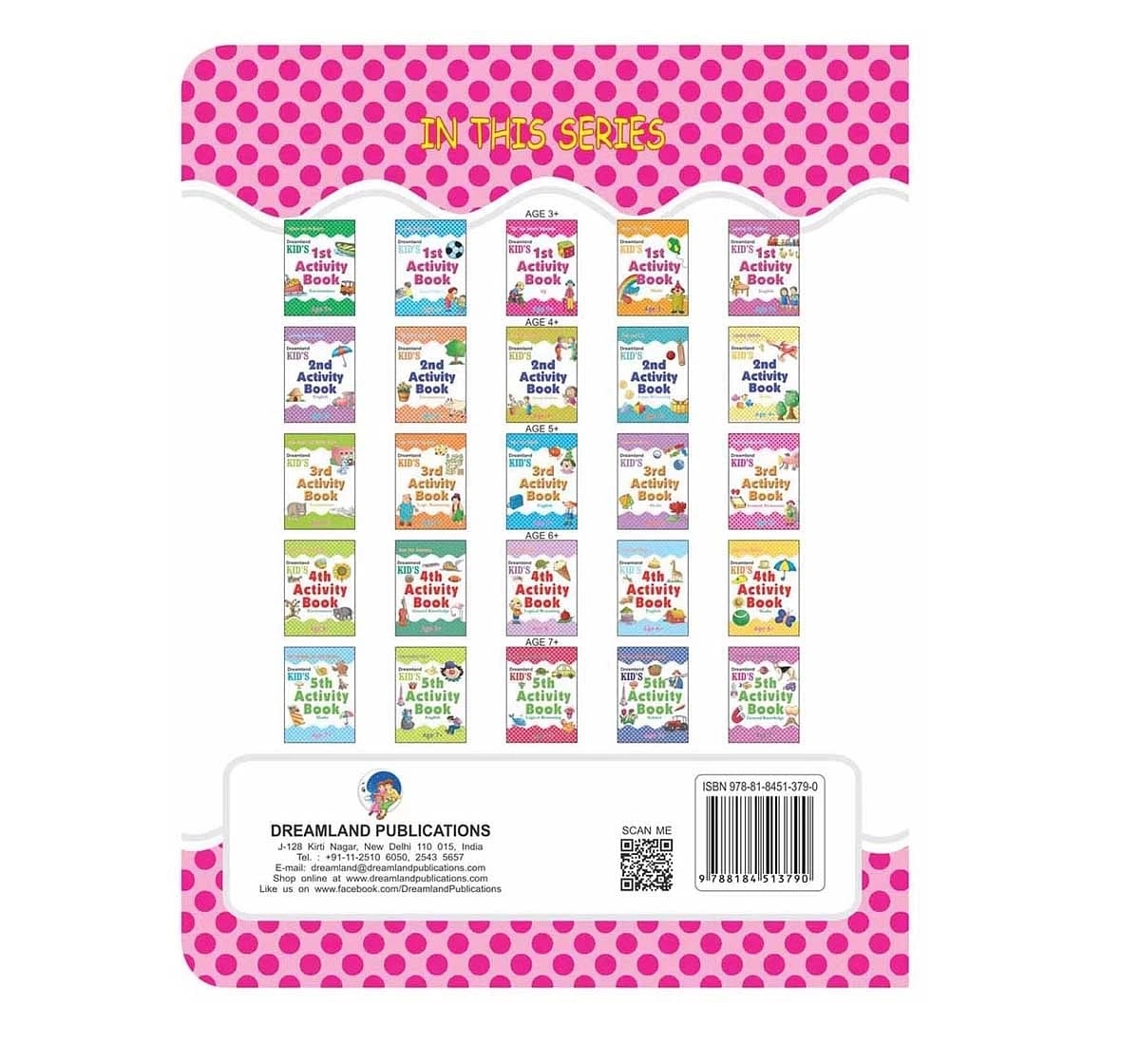 Dreamland Paper Back 3rd Genral Awaress Activity Book for kids 5Y+, Multicolour