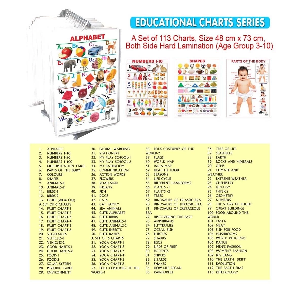 Dreamland Cat Family Chart for kids 3Y+, Multicolour