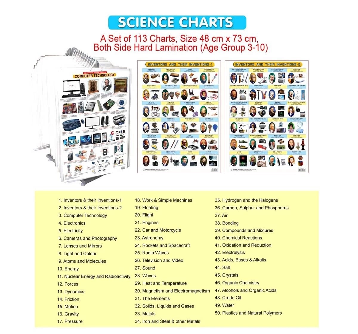 Dreamland Water Chart for kids 12Y+, Multicolour